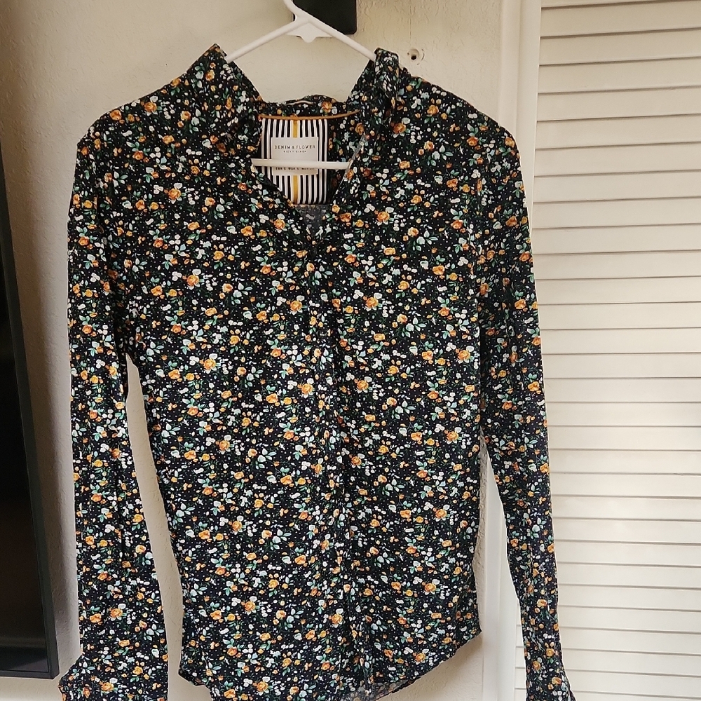 Floral Long Sleeve Blouse